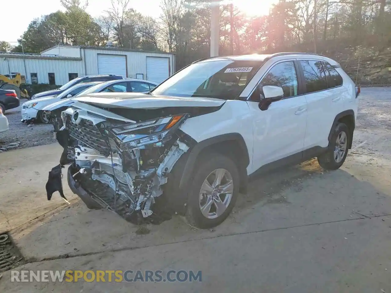 1 Photograph of a damaged car 2T3P1RFV1SC527743 TOYOTA RAV4 2025