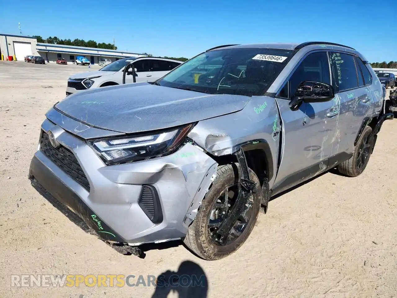 1 Photograph of a damaged car 2T3P1RFV1SC577784 TOYOTA RAV4 2025
