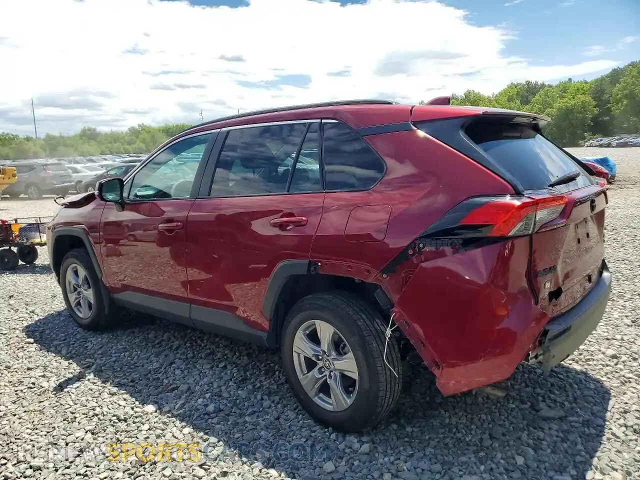 2 Photograph of a damaged car 2T3P1RFV1SW510410 TOYOTA RAV4 2025