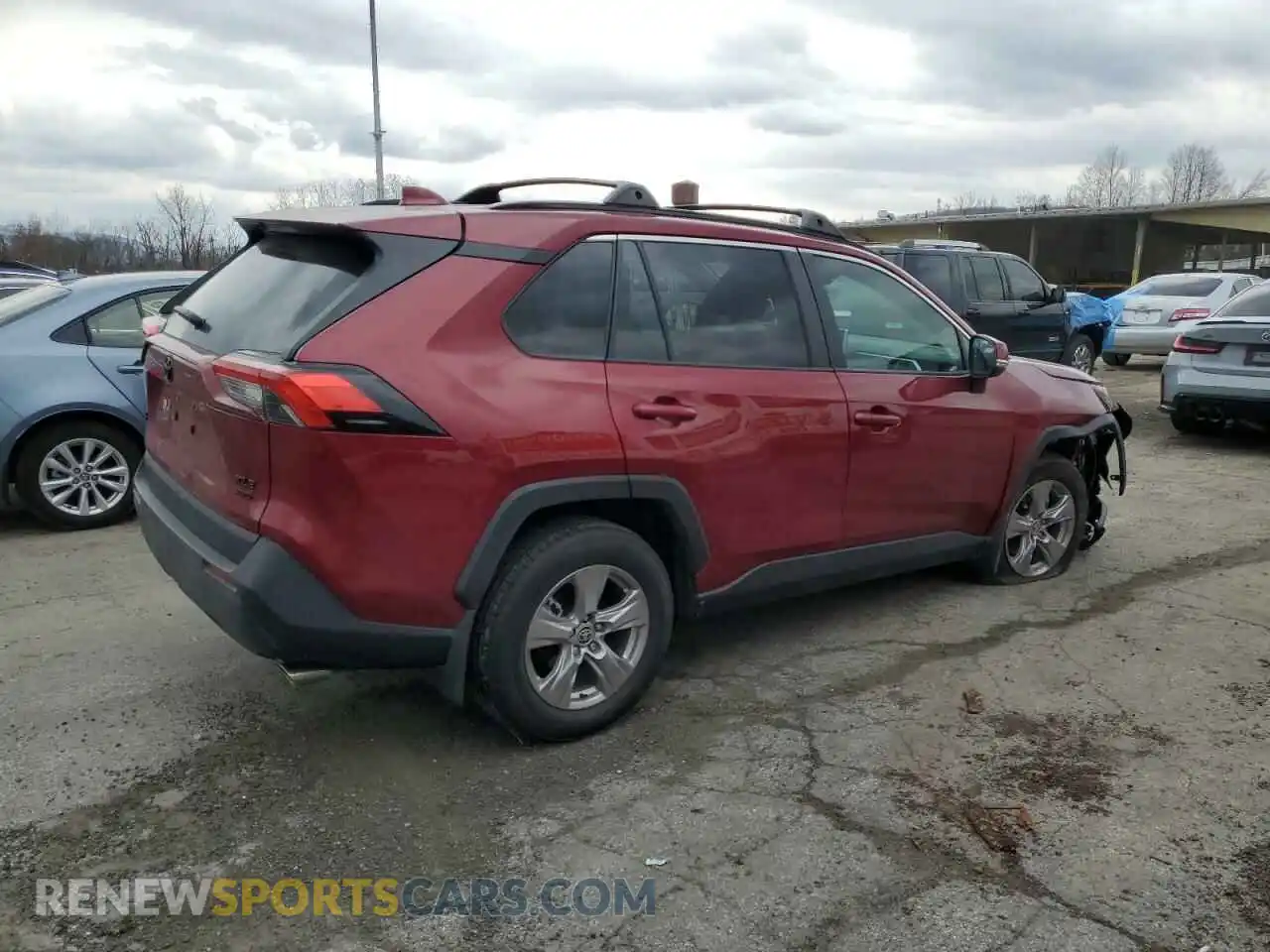 3 Фотография поврежденного автомобиля 2T3P1RFV1SW513517 TOYOTA RAV4 2025