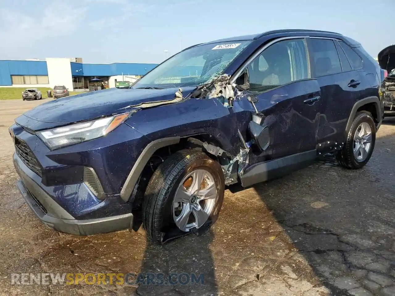 1 Photograph of a damaged car 2T3P1RFV1SW513761 TOYOTA RAV4 2025