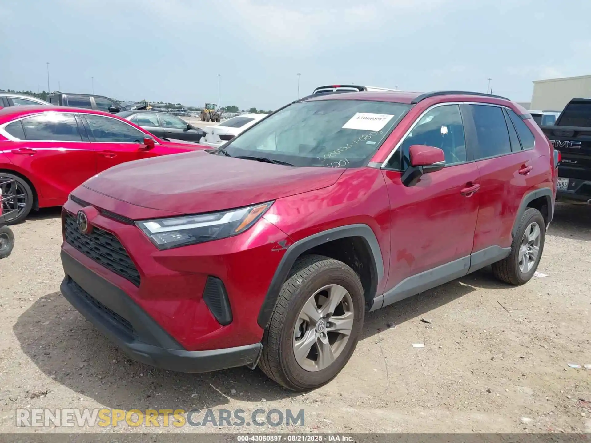 2 Photograph of a damaged car 2T3P1RFV1SW514201 TOYOTA RAV4 2025