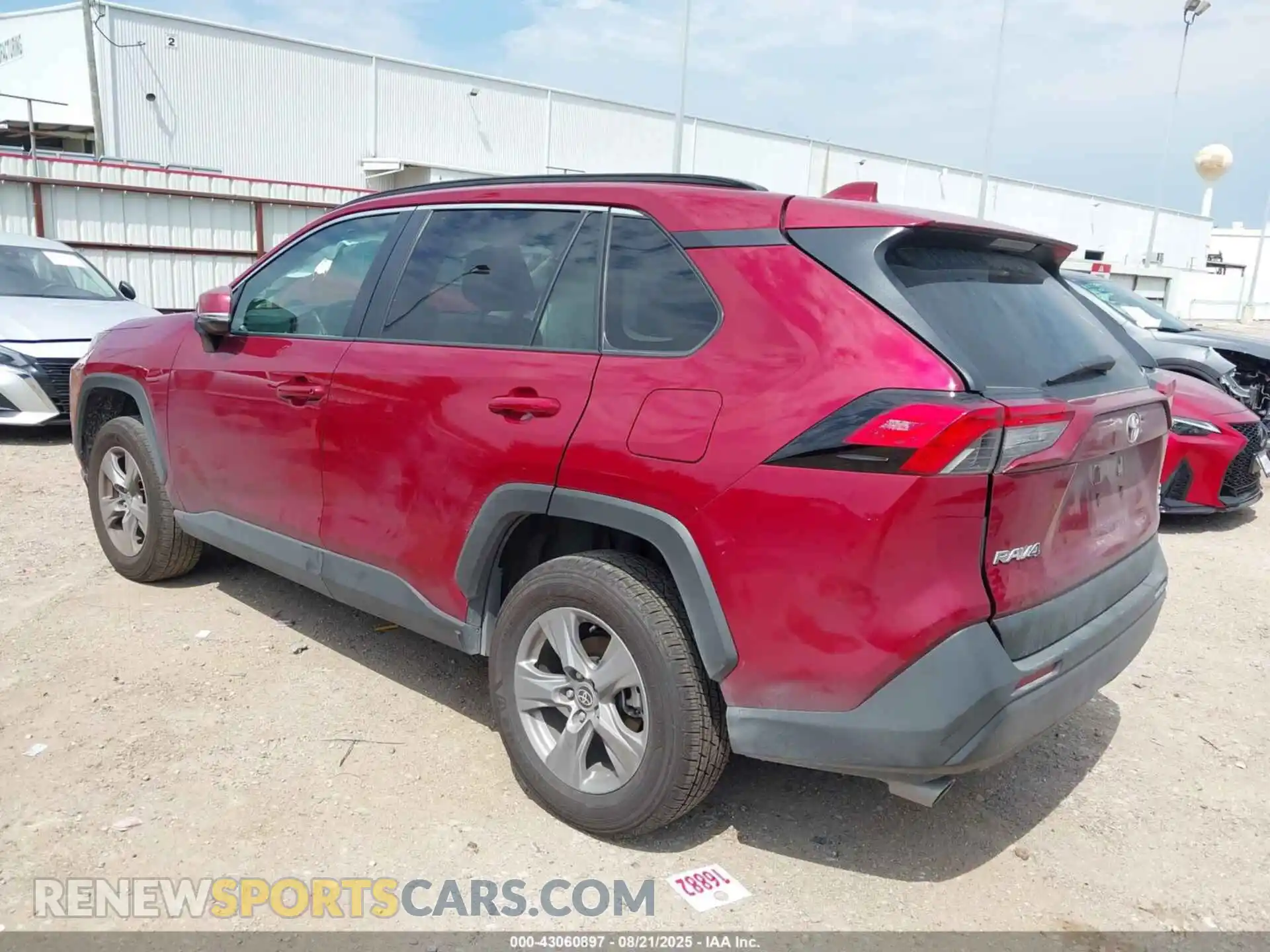 3 Photograph of a damaged car 2T3P1RFV1SW514201 TOYOTA RAV4 2025