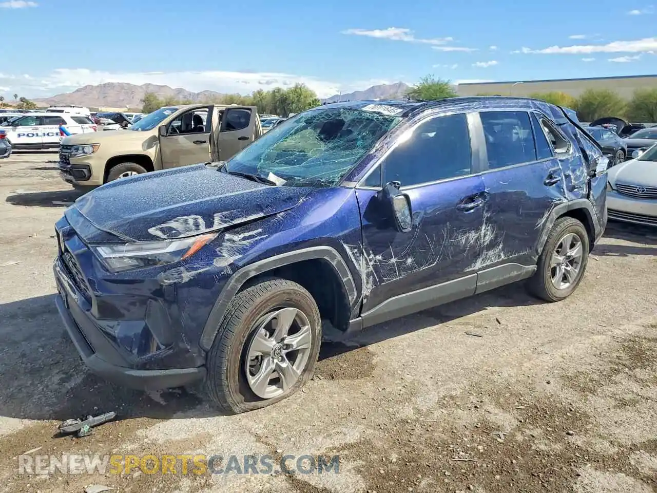 1 Photograph of a damaged car 2T3P1RFV1SW515106 TOYOTA RAV4 2025