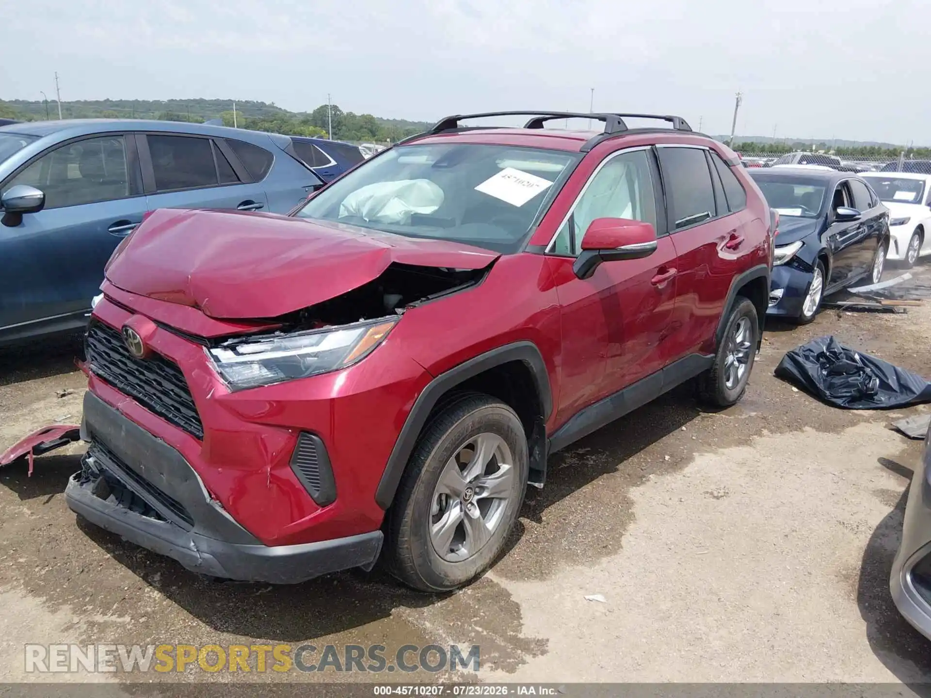 2 Photograph of a damaged car 2T3P1RFV1SW517888 TOYOTA RAV4 2025