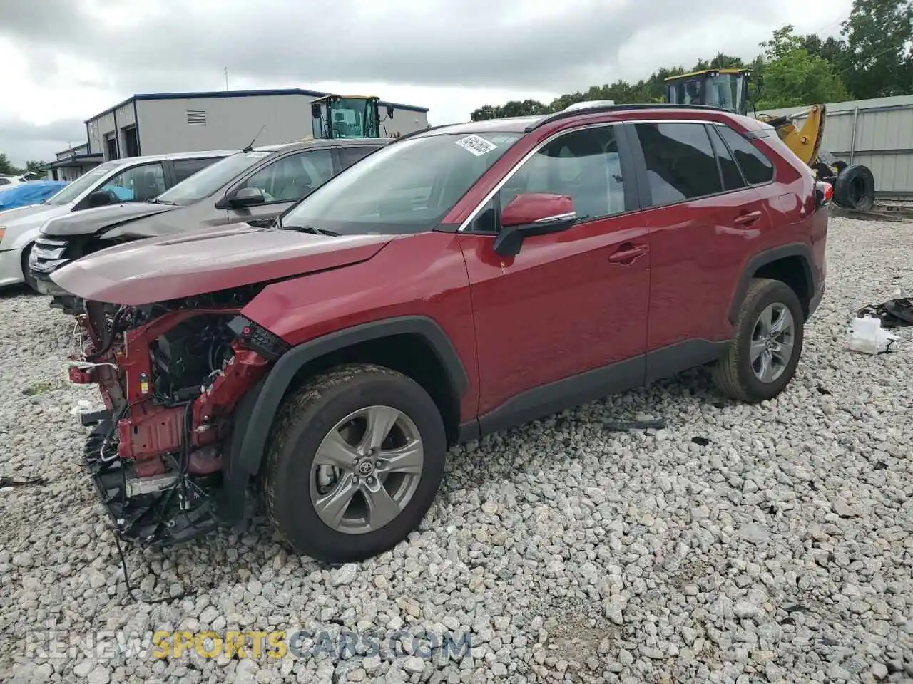 1 Photograph of a damaged car 2T3P1RFV1SW519799 TOYOTA RAV4 2025