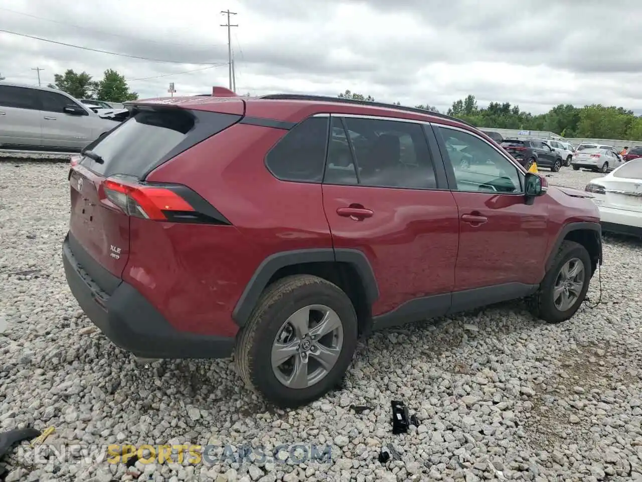 3 Photograph of a damaged car 2T3P1RFV1SW519799 TOYOTA RAV4 2025
