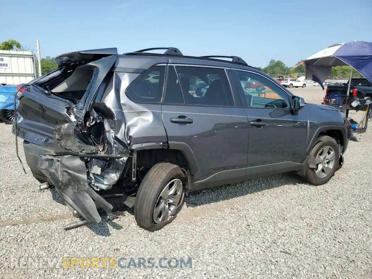 3 Photograph of a damaged car 2T3P1RFV1SW520421 TOYOTA RAV4 2025