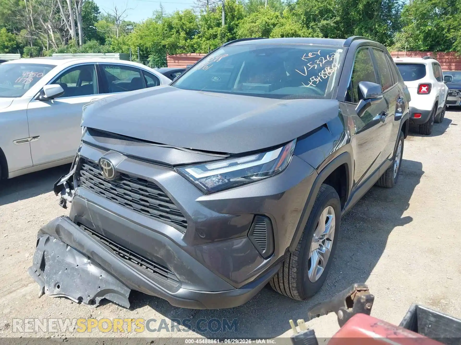 2 Photograph of a damaged car 2T3P1RFV1SW532603 TOYOTA RAV4 2025