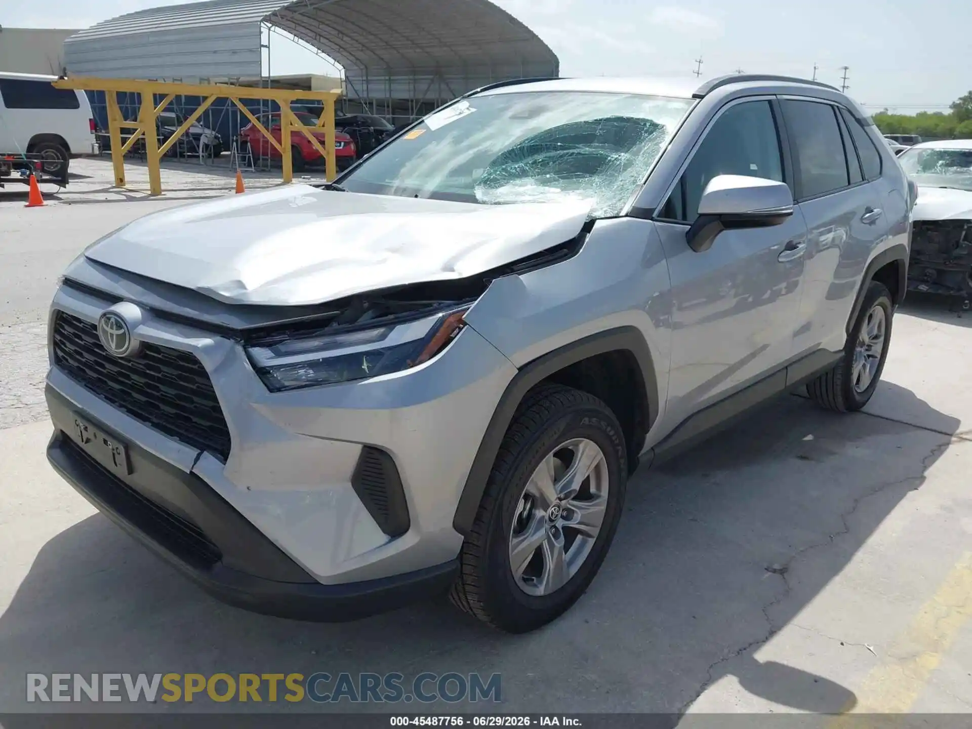 2 Фотография поврежденного автомобиля 2T3P1RFV1SW557212 TOYOTA RAV4 2025