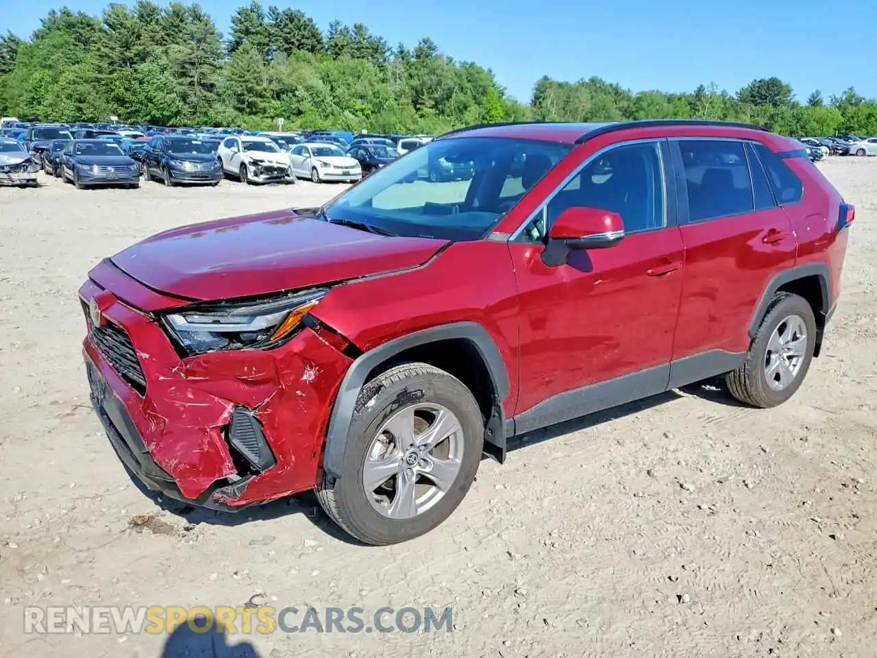 1 Photograph of a damaged car 2T3P1RFV1SW591229 TOYOTA RAV4 2025
