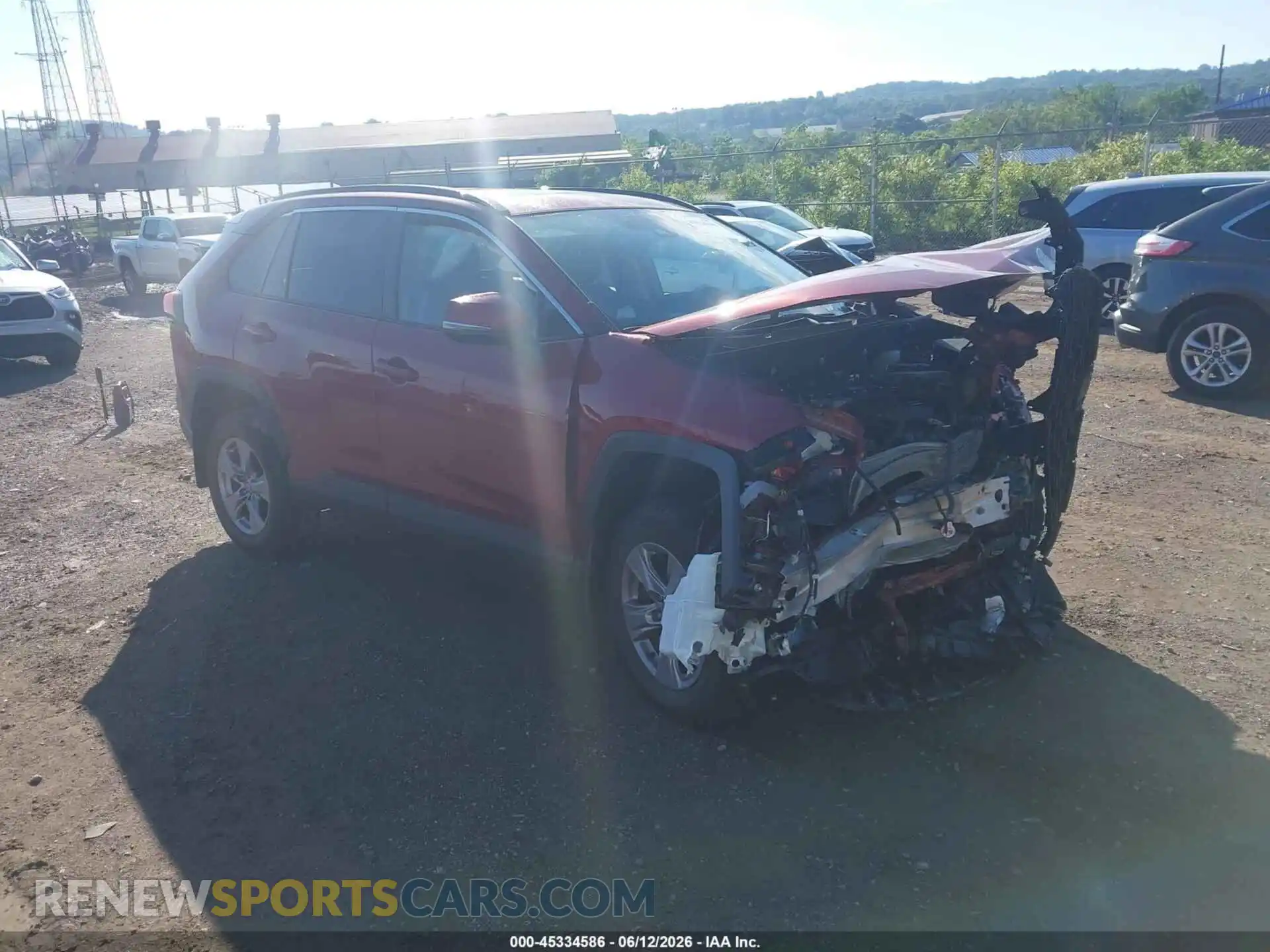 1 Photograph of a damaged car 2T3P1RFV1SW606702 TOYOTA RAV4 2025
