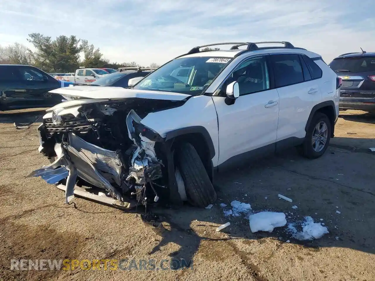 1 Photograph of a damaged car 2T3P1RFV1SW608918 TOYOTA RAV4 2025