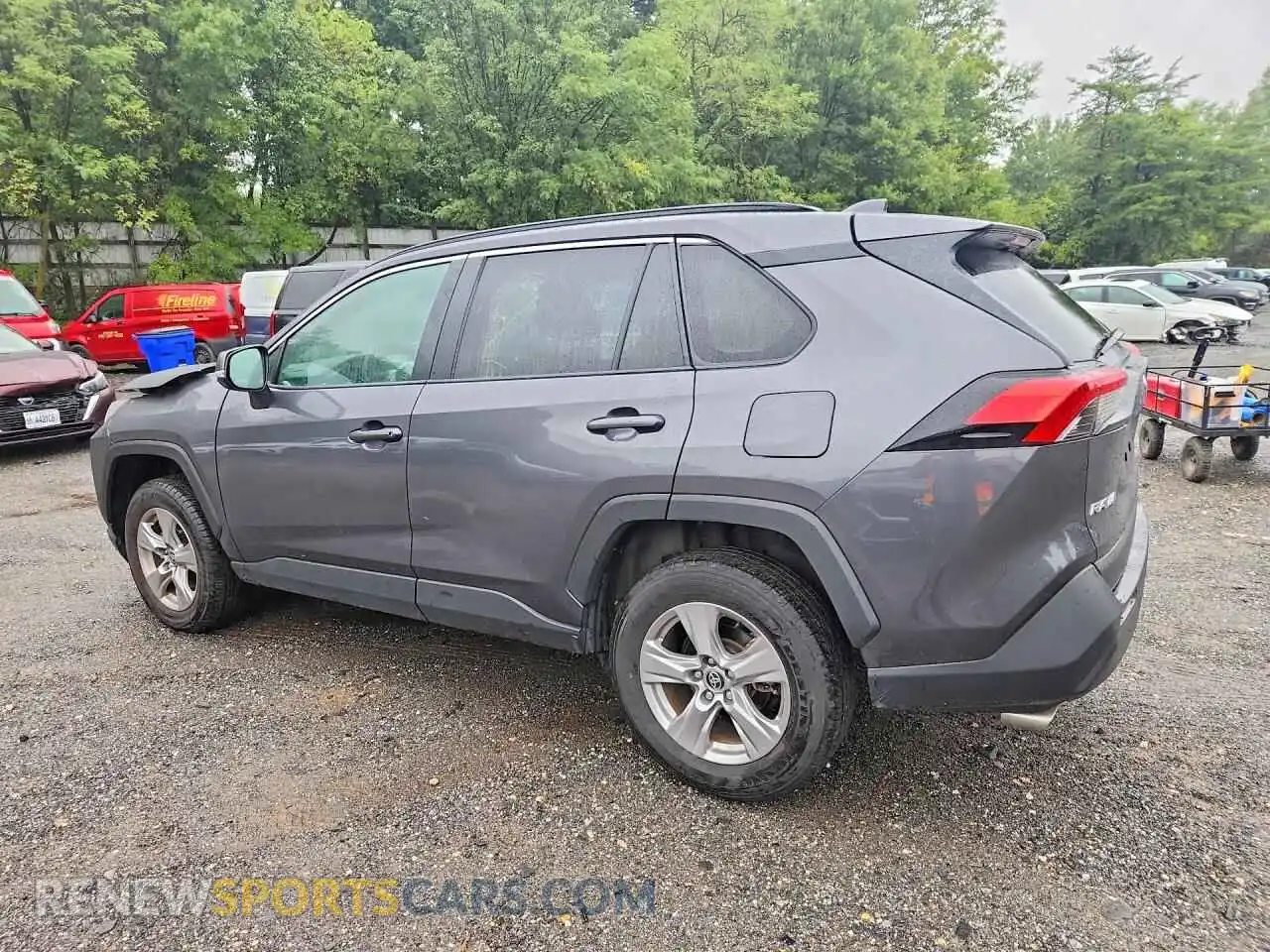 2 Photograph of a damaged car 2T3P1RFV2SW534294 TOYOTA RAV4 2025
