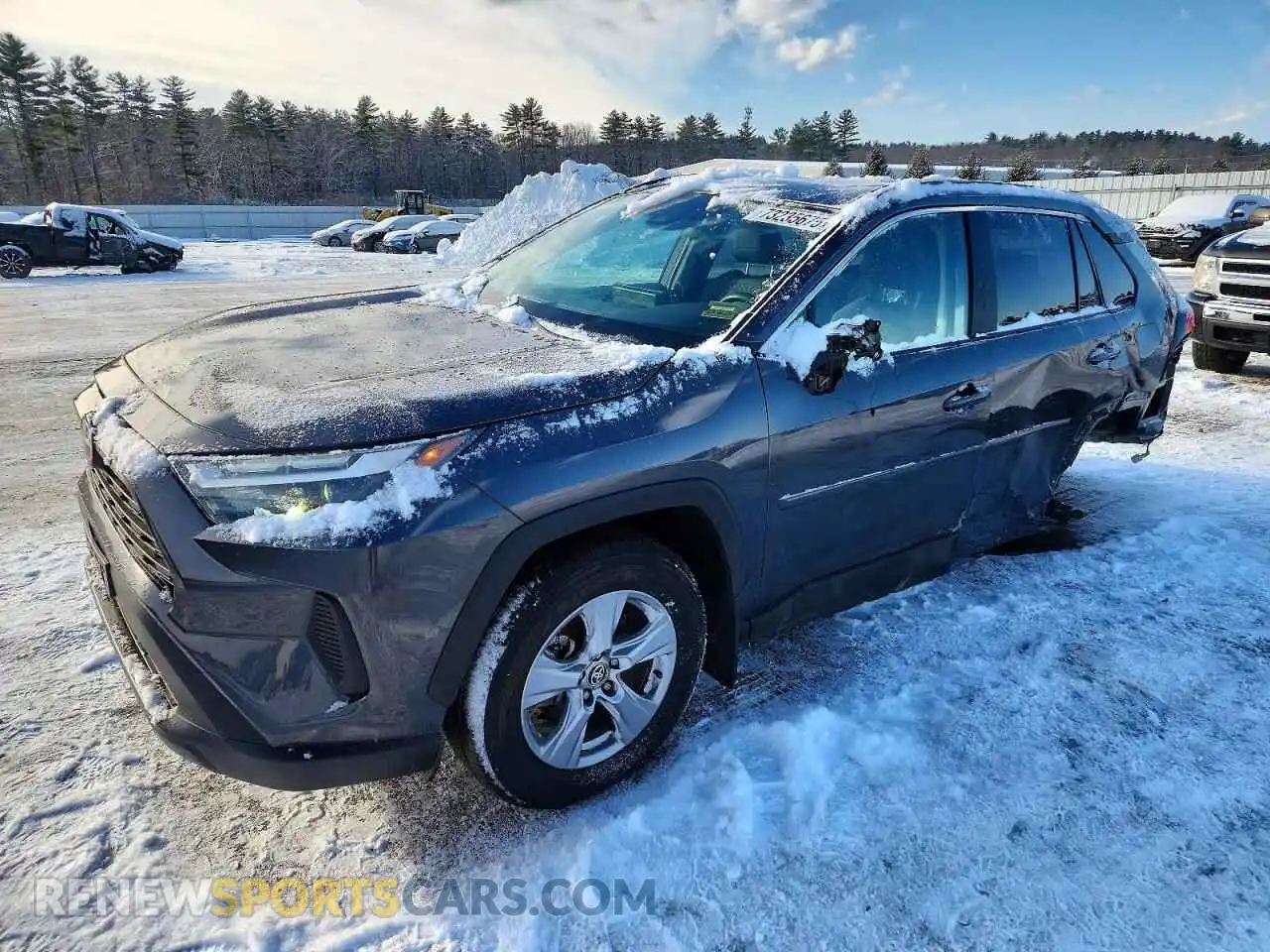 1 Photograph of a damaged car 2T3P1RFV2SW582054 TOYOTA RAV4 2025
