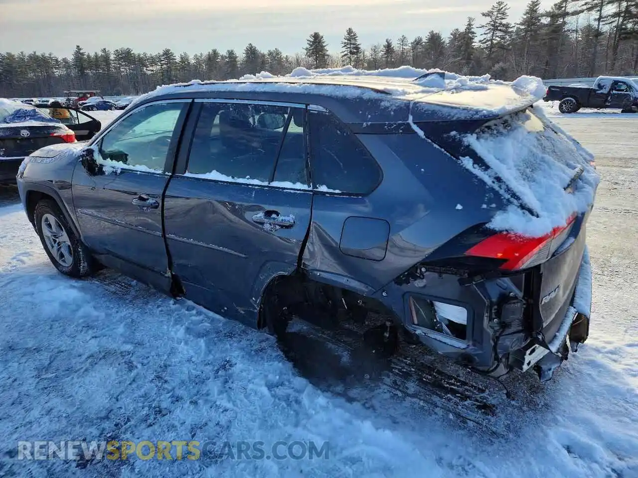 2 Photograph of a damaged car 2T3P1RFV2SW582054 TOYOTA RAV4 2025