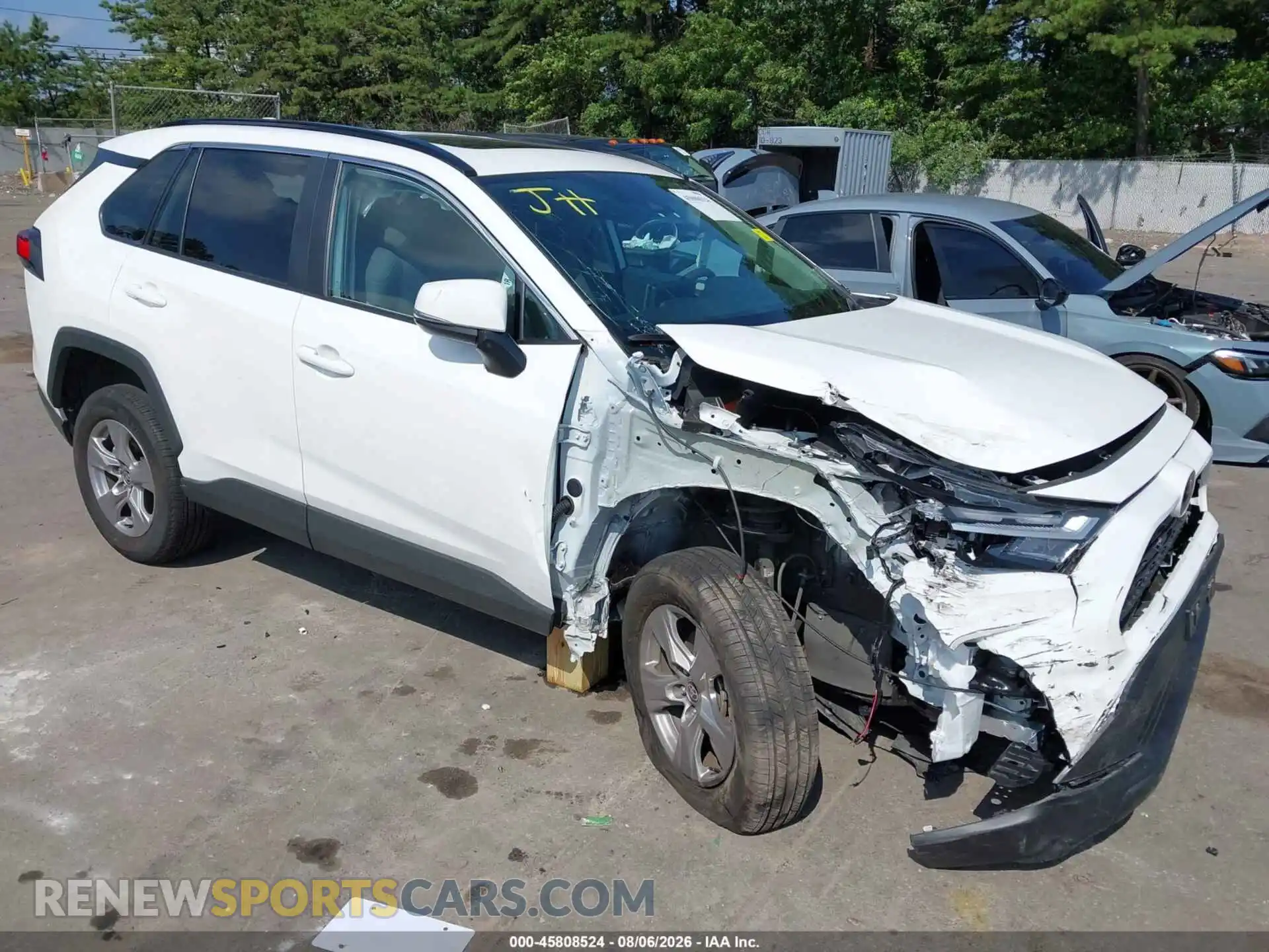 1 Photograph of a damaged car 2T3P1RFV2SW610435 TOYOTA RAV4 2025