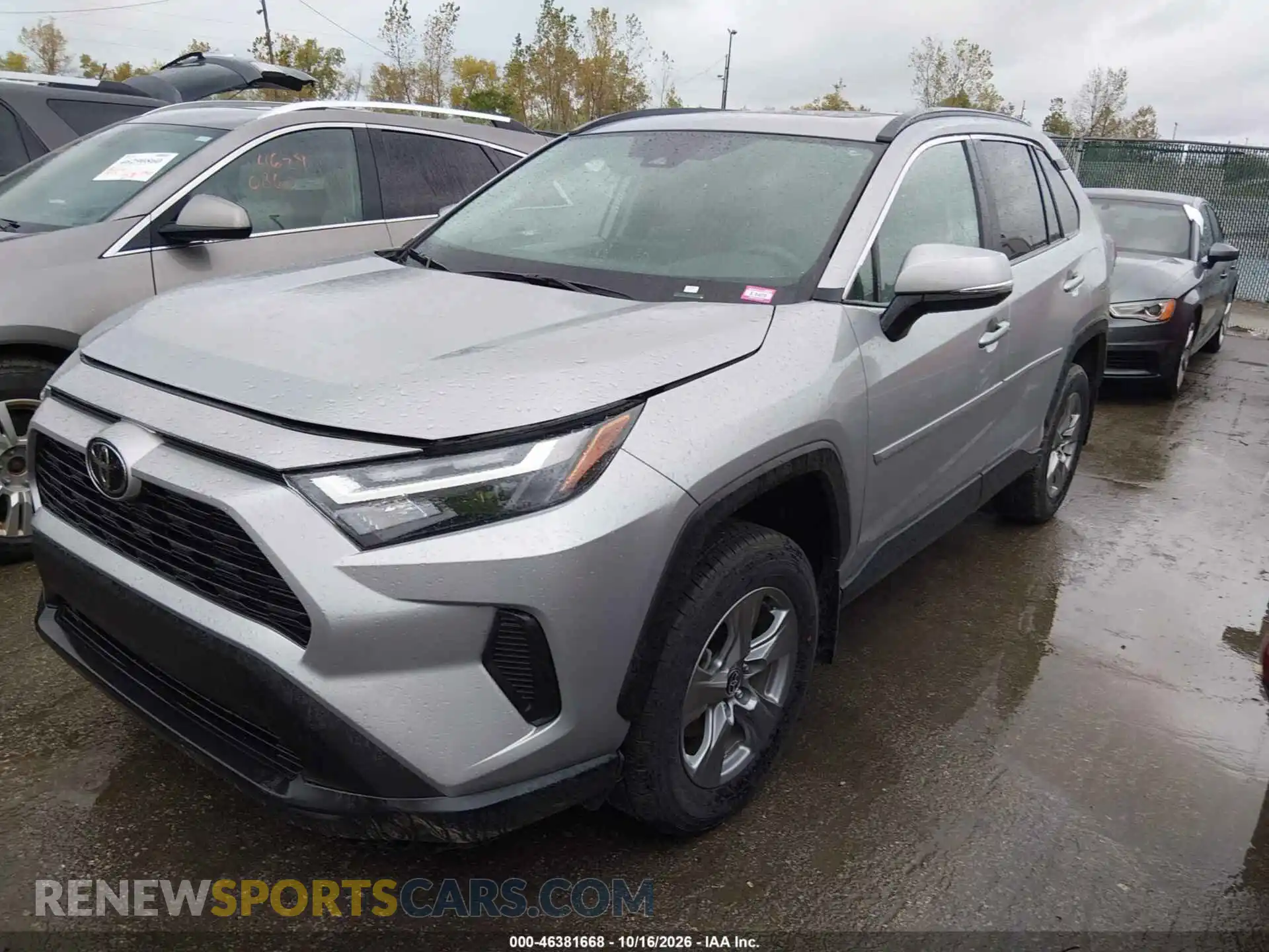 2 fotografías del automóvil dañado 2T3P1RFV2SW613111 TOYOTA RAV4 2025