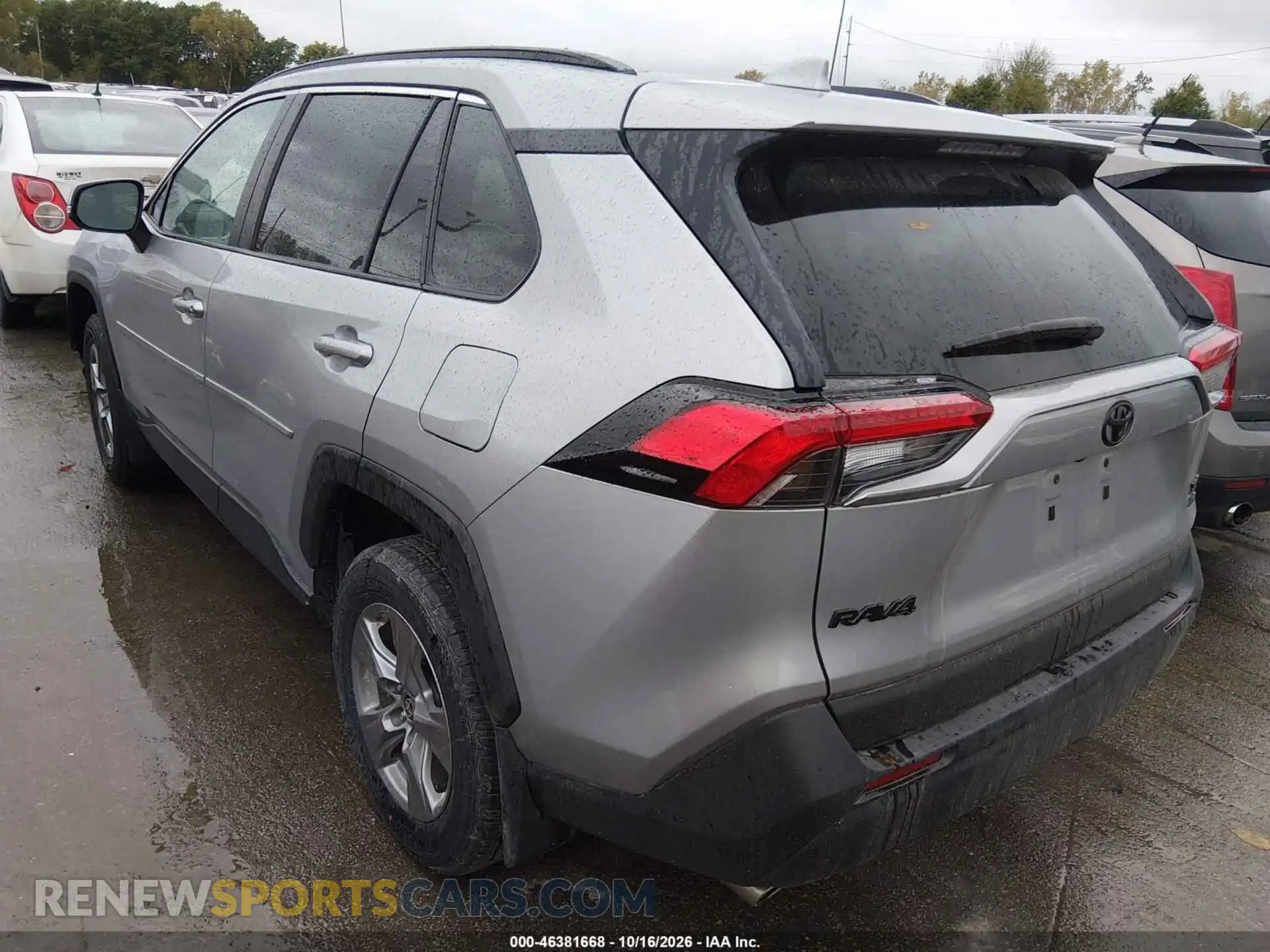 3 fotografías del automóvil dañado 2T3P1RFV2SW613111 TOYOTA RAV4 2025