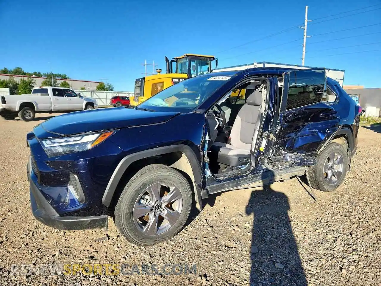 1 Photograph of a damaged car 2T3P1RFV3SW495764 TOYOTA RAV4 2025