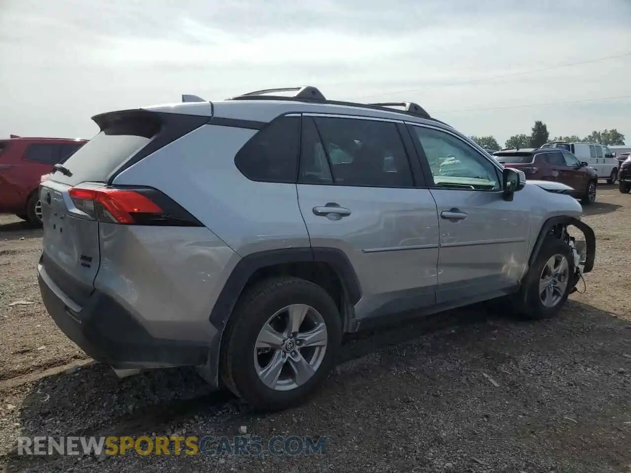 3 fotografías del automóvil dañado 2T3P1RFV3SW496123 TOYOTA RAV4 2025