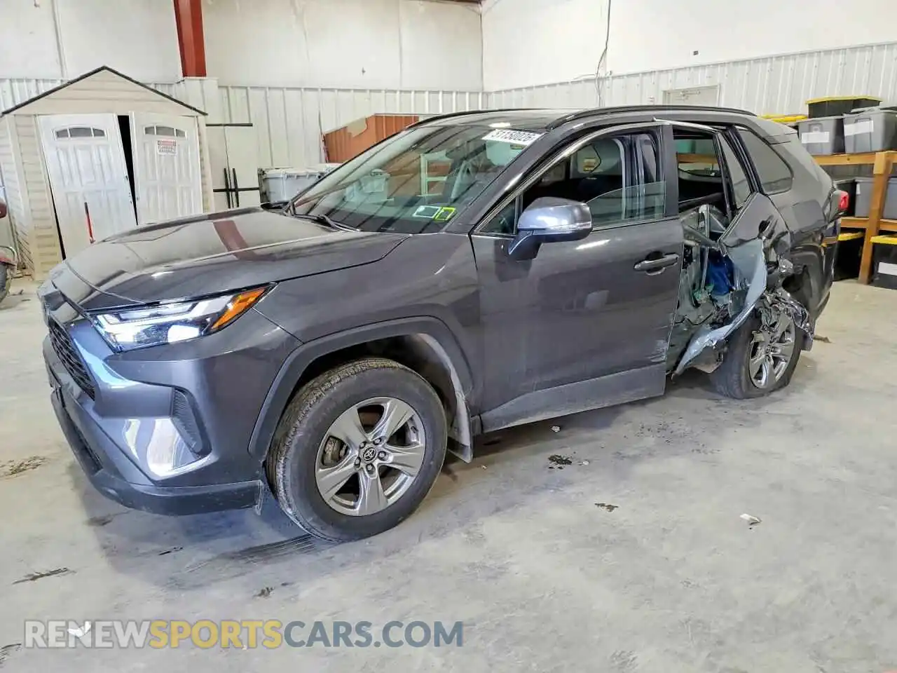 1 Photograph of a damaged car 2T3P1RFV3SW499779 TOYOTA RAV4 2025