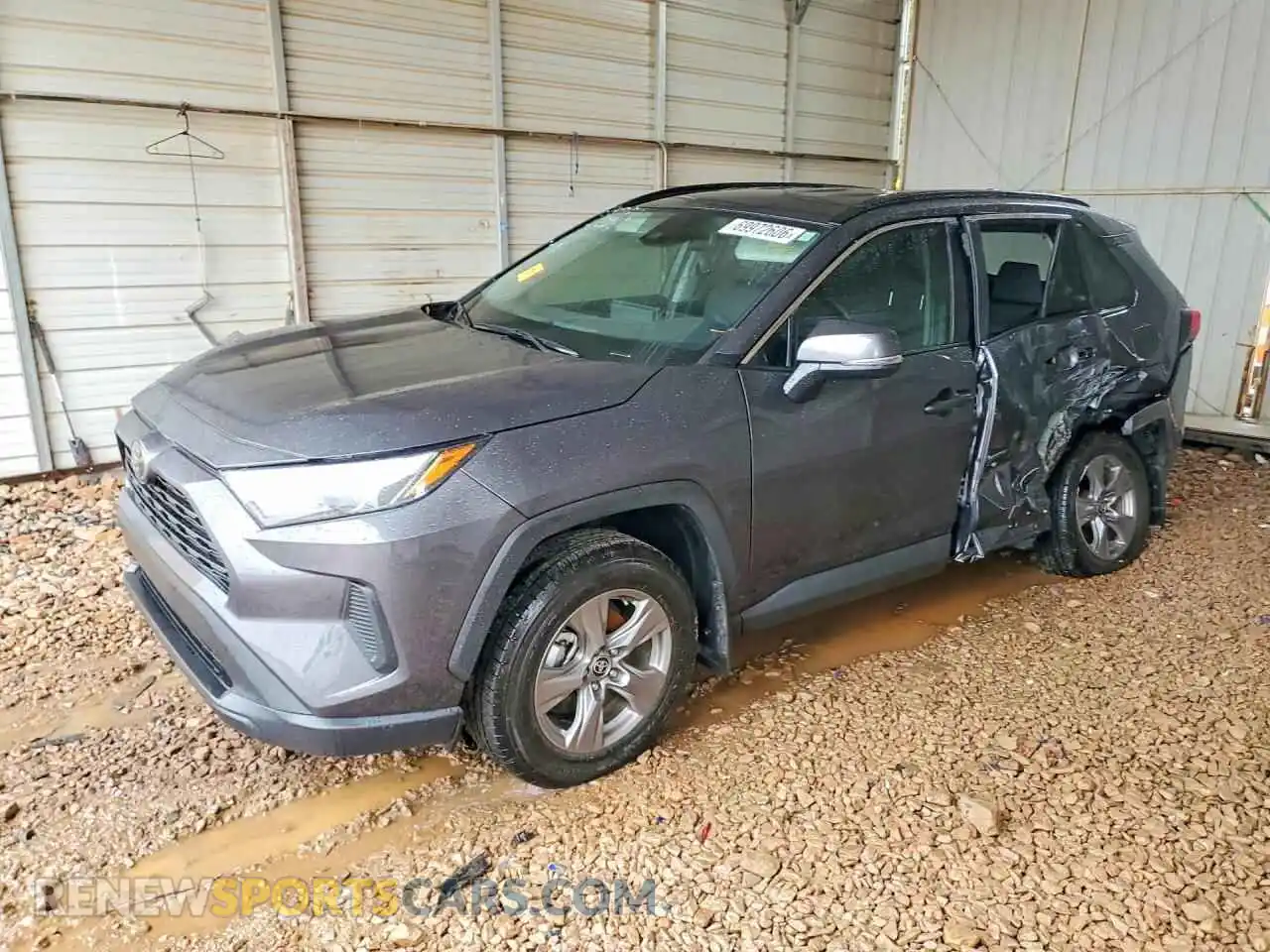 1 Photograph of a damaged car 2T3P1RFV3SW503054 TOYOTA RAV4 2025