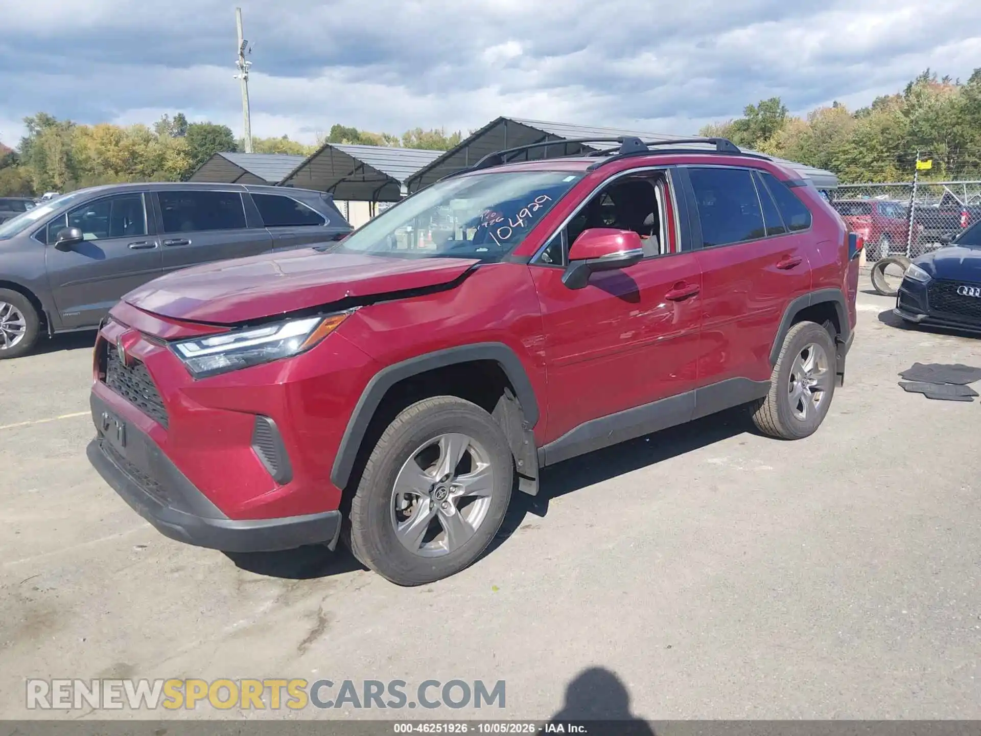 2 Photograph of a damaged car 2T3P1RFV3SW506763 TOYOTA RAV4 2025