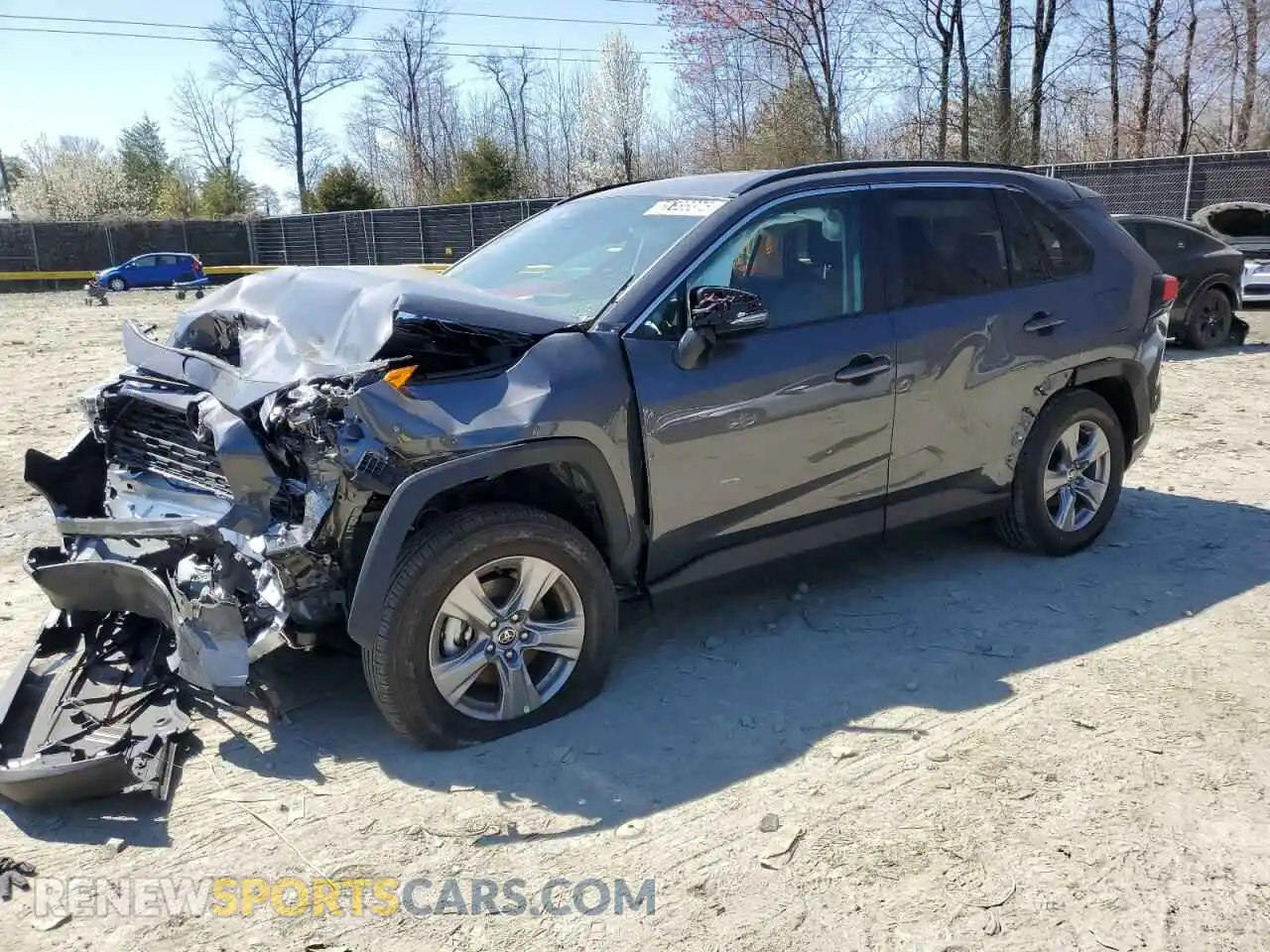 1 Photograph of a damaged car 2T3P1RFV3SW511039 TOYOTA RAV4 2025