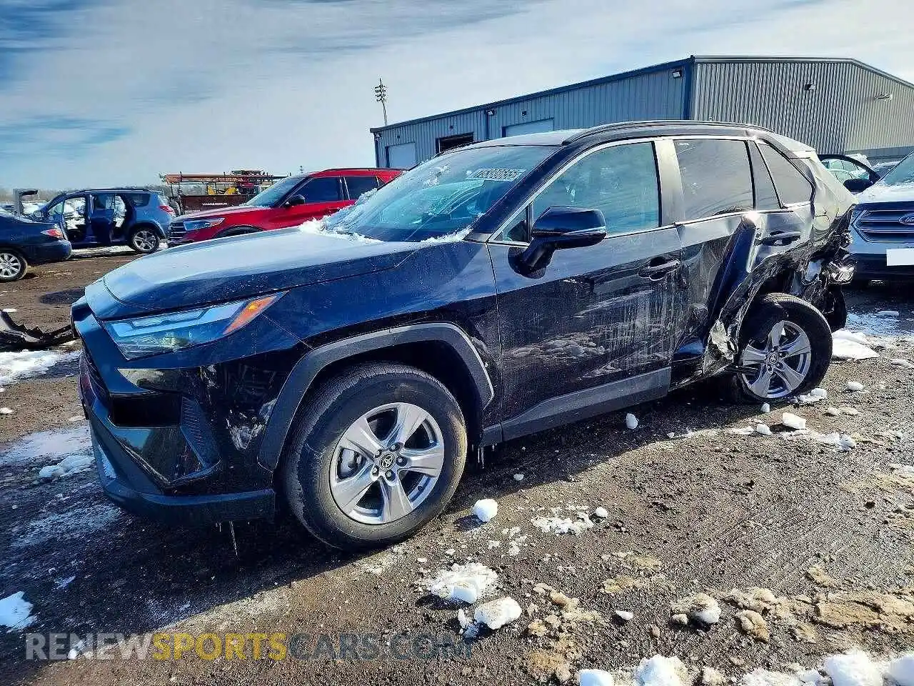1 Фотография поврежденного автомобиля 2T3P1RFV3SW535129 TOYOTA RAV4 2025
