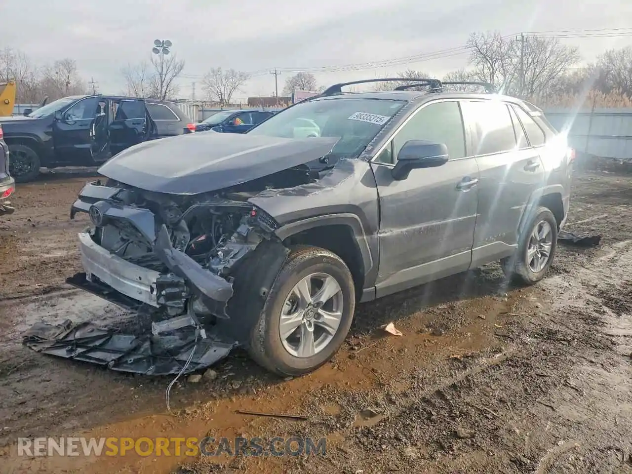 1 Photograph of a damaged car 2T3P1RFV3SW567255 TOYOTA RAV4 2025