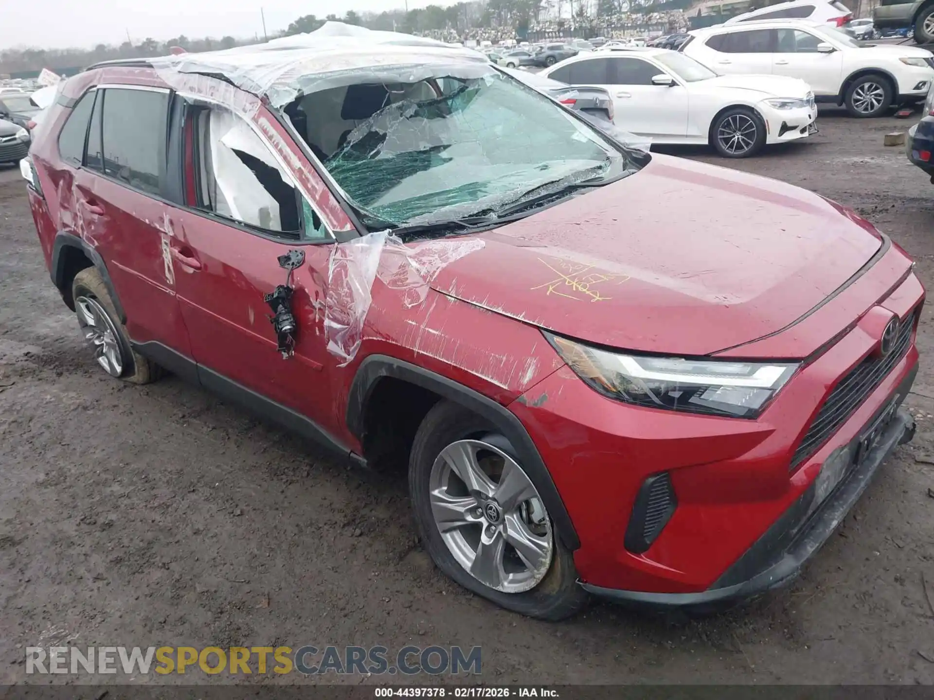 1 Photograph of a damaged car 2T3P1RFV3SW574495 TOYOTA RAV4 2025