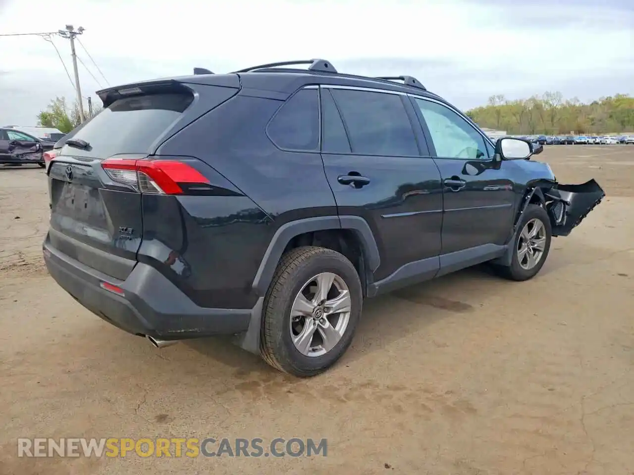 3 fotografías del automóvil dañado 2T3P1RFV3SW588915 TOYOTA RAV4 2025