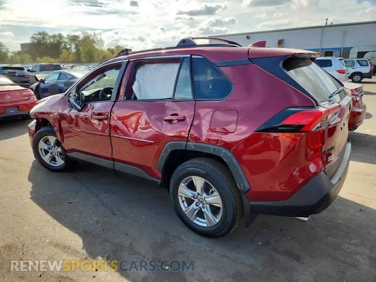 2 Photograph of a damaged car 2T3P1RFV3SW596917 TOYOTA RAV4 2025