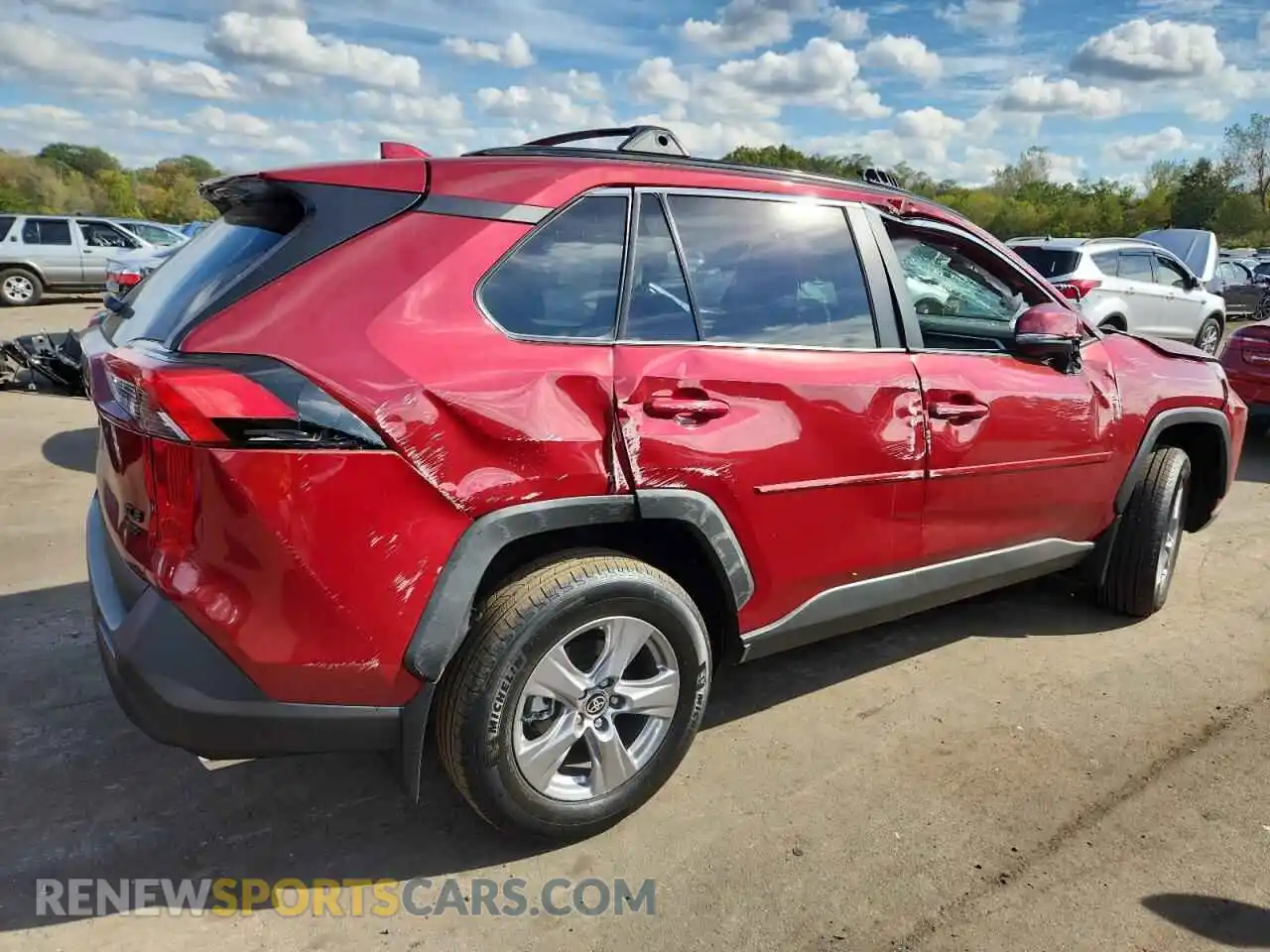 3 Photograph of a damaged car 2T3P1RFV3SW596917 TOYOTA RAV4 2025