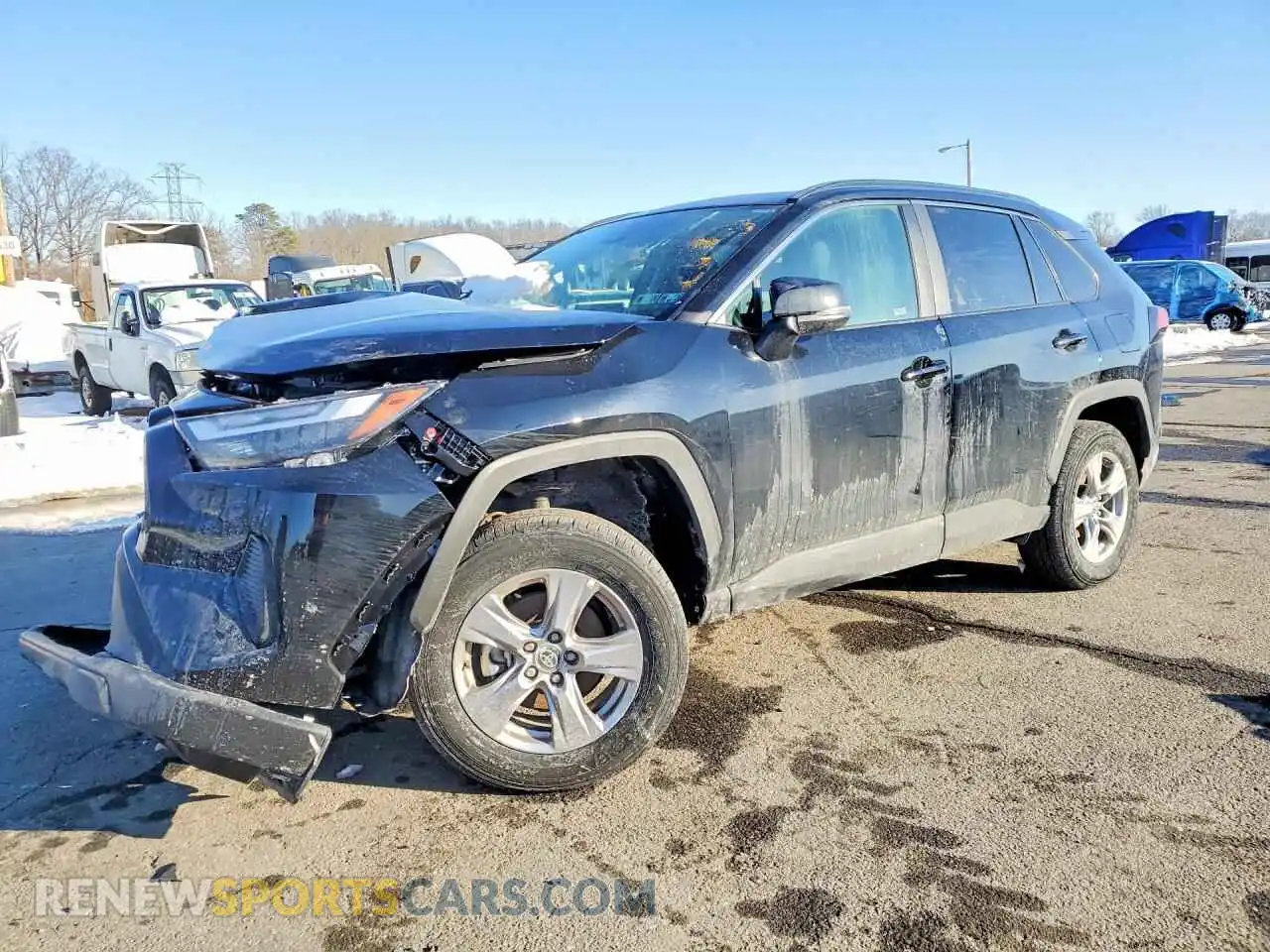 1 Photograph of a damaged car 2T3P1RFV3SW608337 TOYOTA RAV4 2025