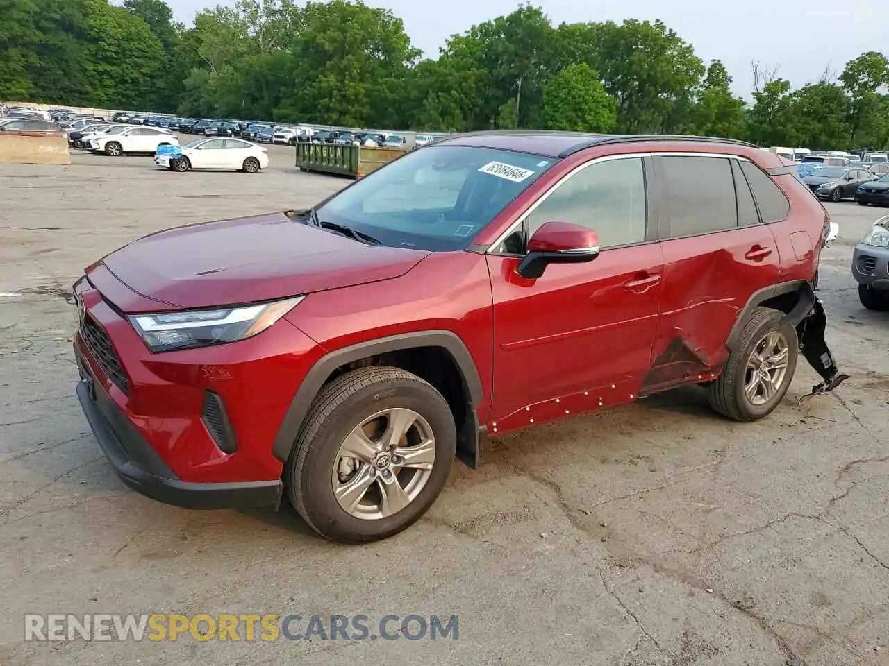 1 fotografías del automóvil dañado 2T3P1RFV3SW630113 TOYOTA RAV4 2025