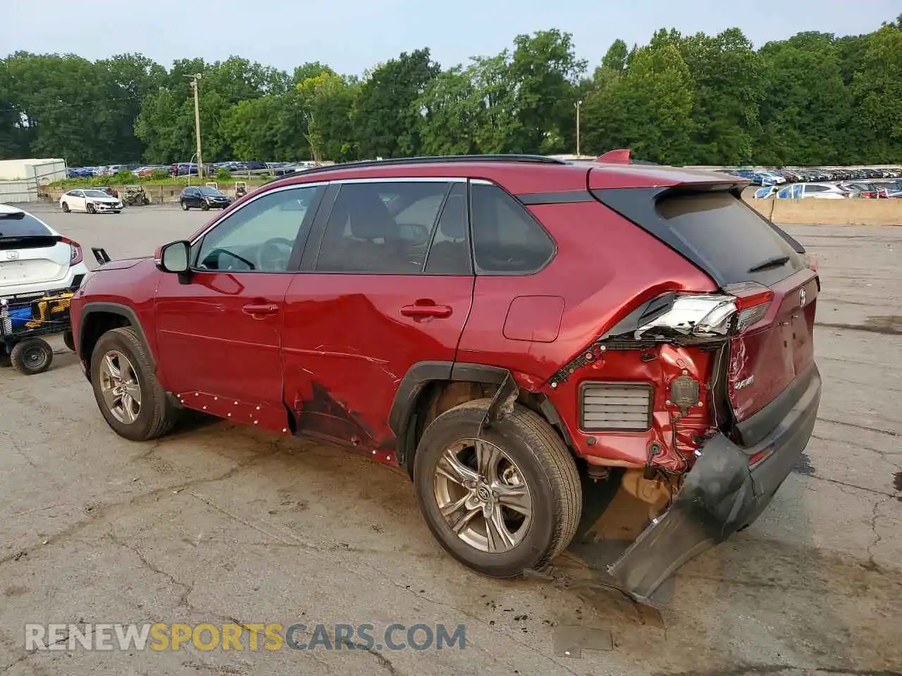 2 fotografías del automóvil dañado 2T3P1RFV3SW630113 TOYOTA RAV4 2025