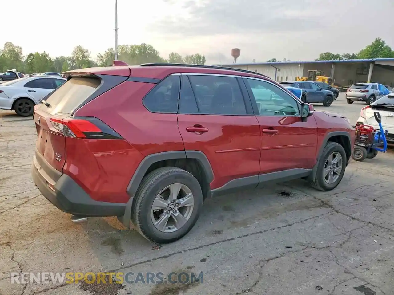 3 fotografías del automóvil dañado 2T3P1RFV3SW630113 TOYOTA RAV4 2025