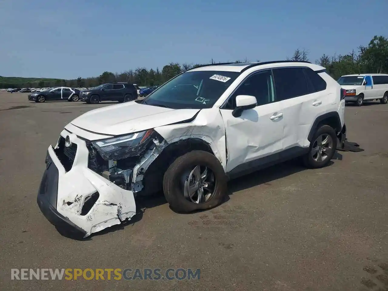 1 Photograph of a damaged car 2T3P1RFV3SW630239 TOYOTA RAV4 2025