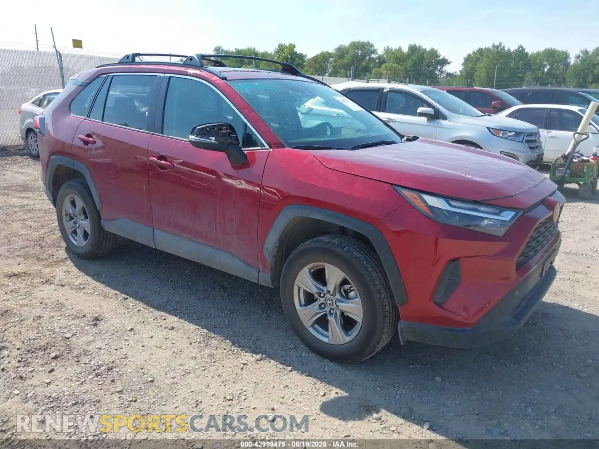 1 Photograph of a damaged car 2T3P1RFV4SW496406 TOYOTA RAV4 2025