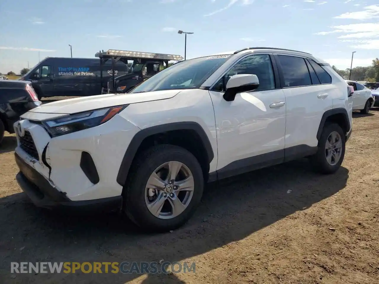 1 Photograph of a damaged car 2T3P1RFV4SW520803 TOYOTA RAV4 2025