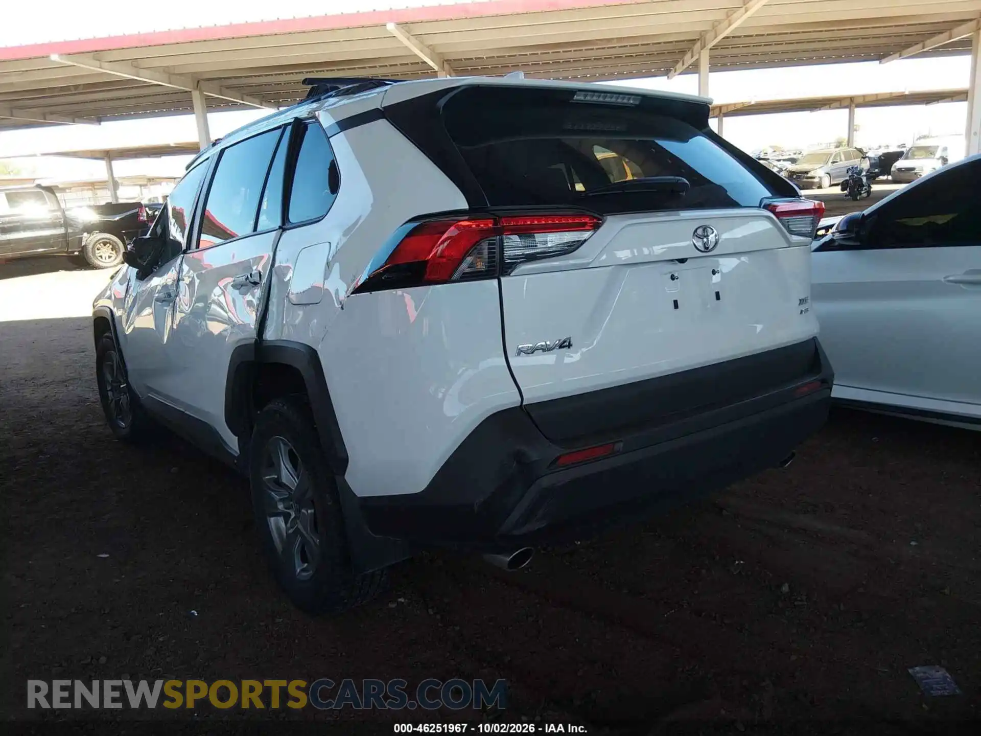 3 Photograph of a damaged car 2T3P1RFV4SW551811 TOYOTA RAV4 2025
