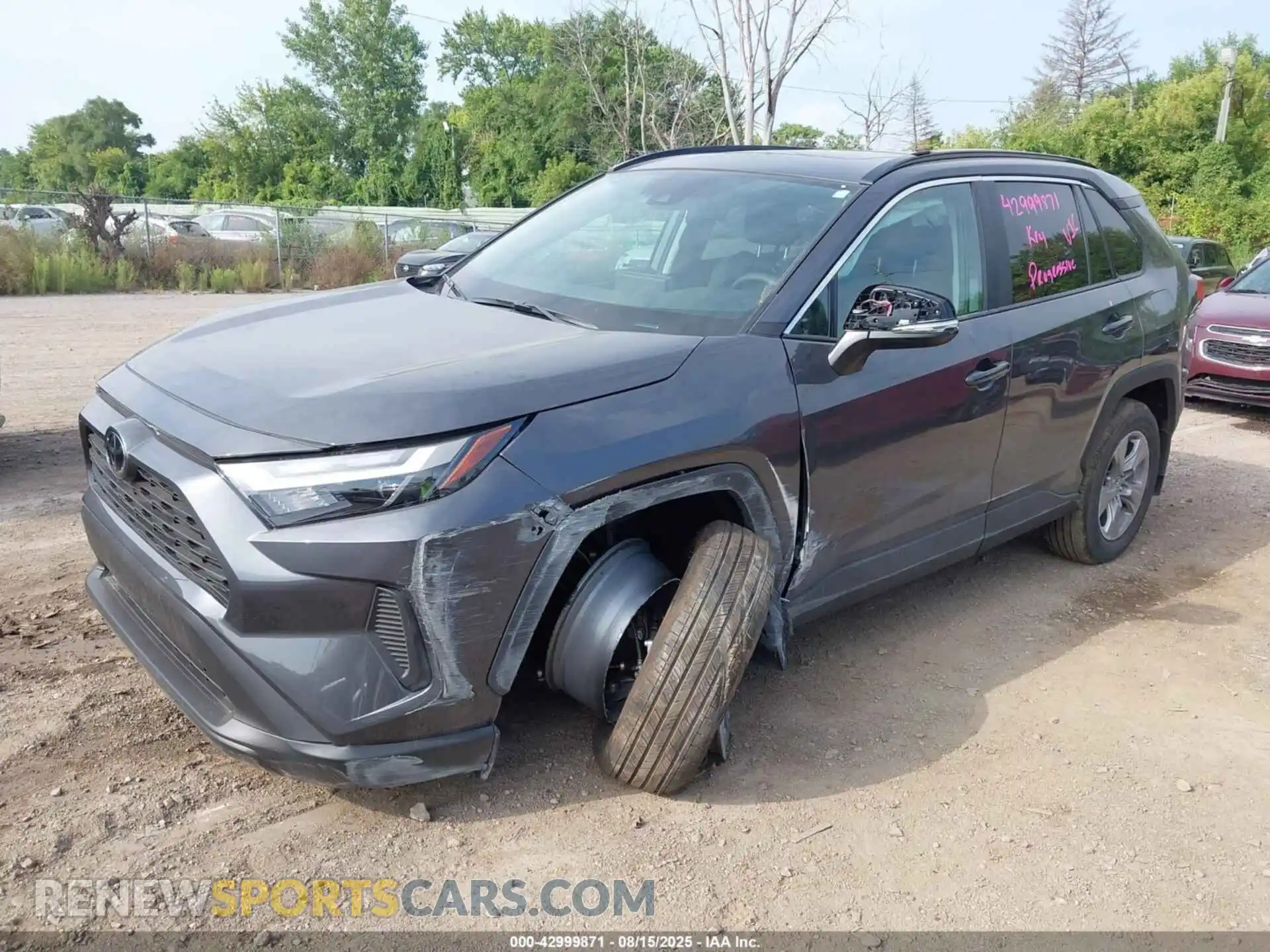 2 Фотография поврежденного автомобиля 2T3P1RFV4SW552540 TOYOTA RAV4 2025