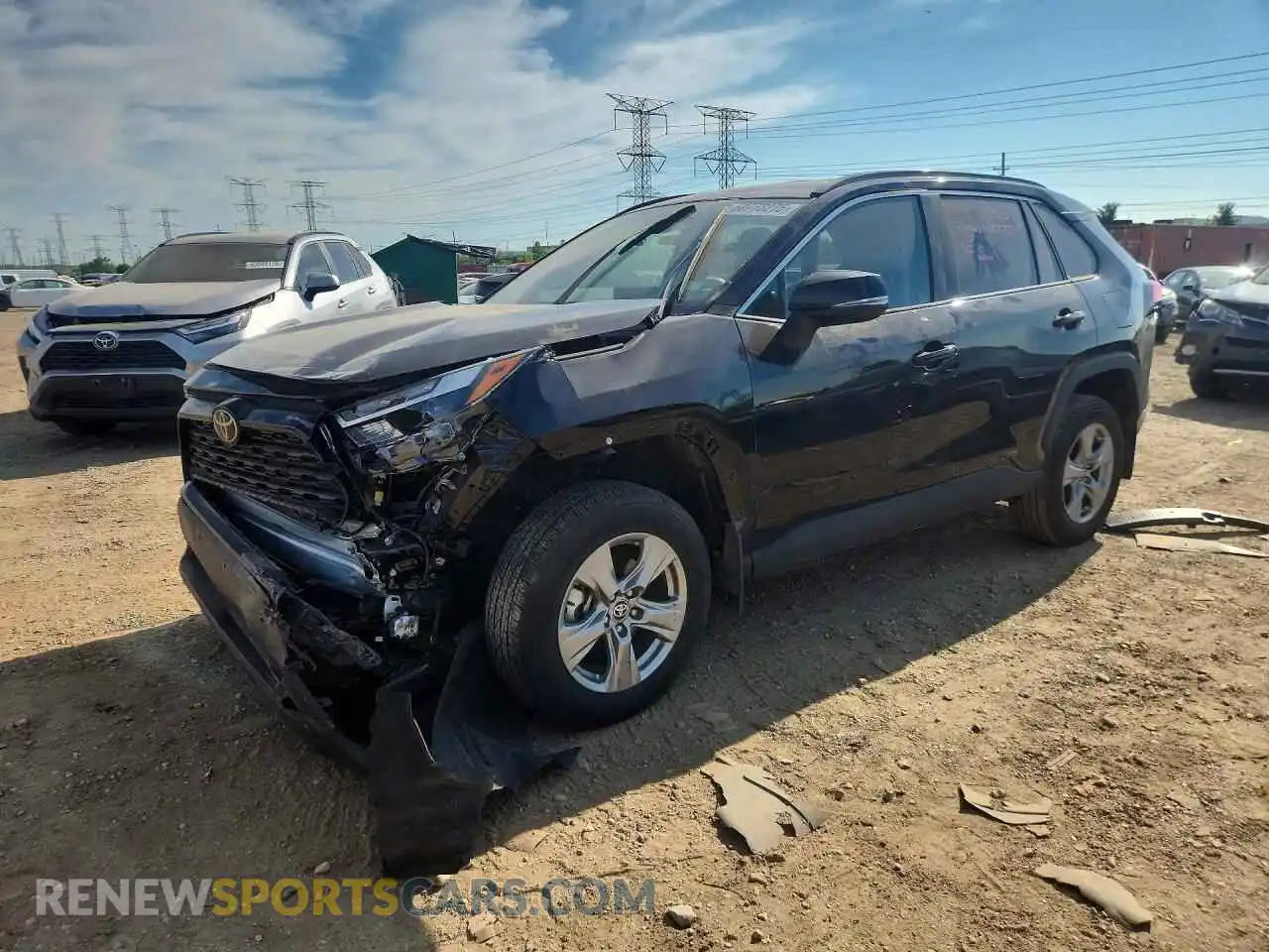 1 Фотография поврежденного автомобиля 2T3P1RFV4SW562534 TOYOTA RAV4 2025