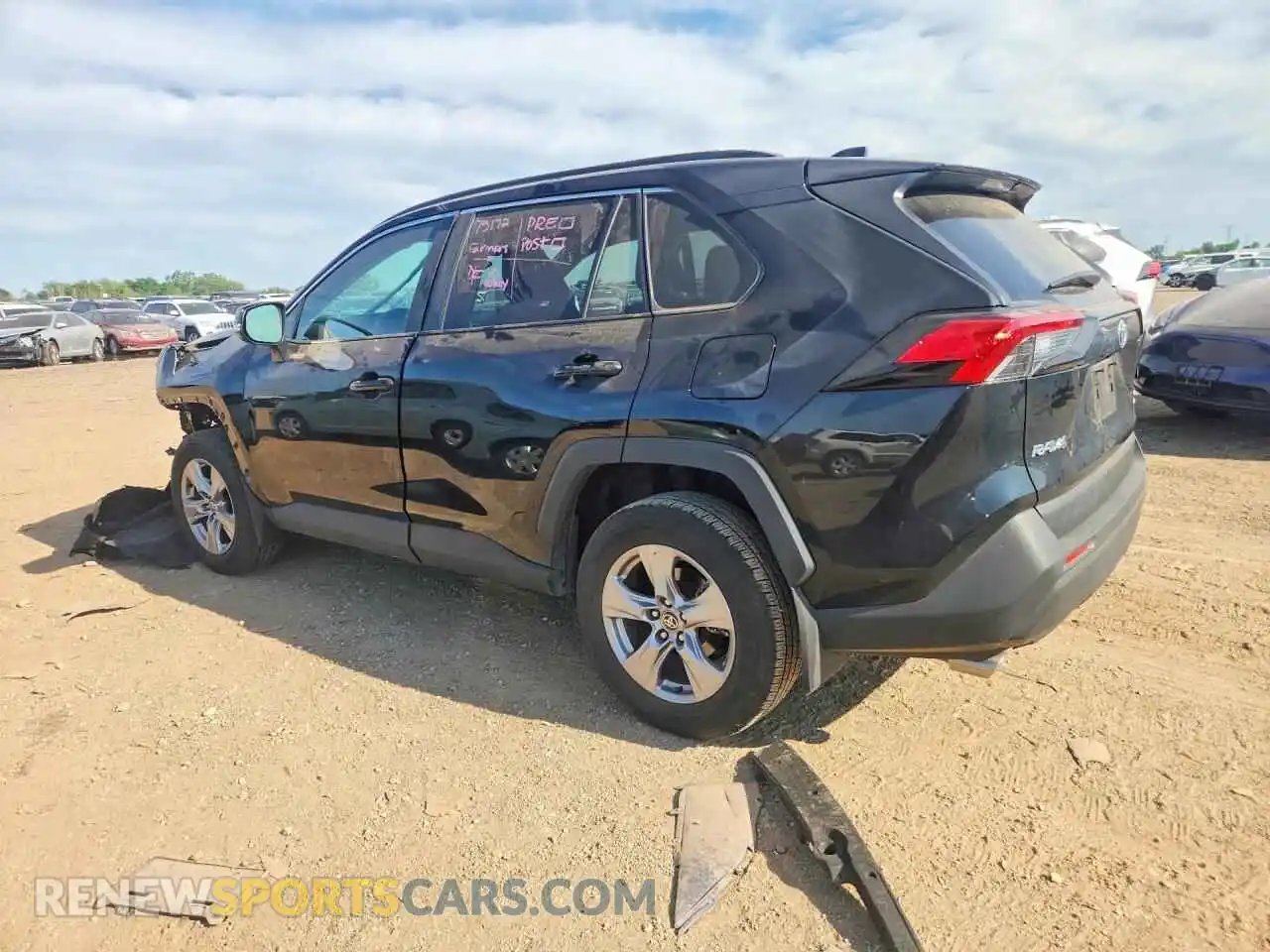 2 Фотография поврежденного автомобиля 2T3P1RFV4SW562534 TOYOTA RAV4 2025