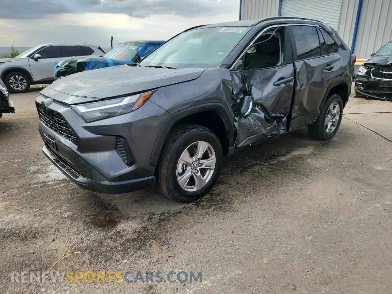 1 Photograph of a damaged car 2T3P1RFV4SW564364 TOYOTA RAV4 2025