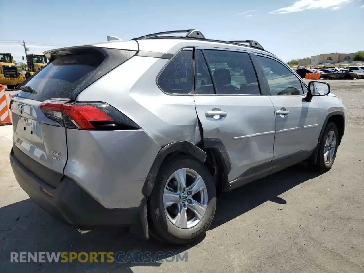 3 Фотография поврежденного автомобиля 2T3P1RFV4SW574327 TOYOTA RAV4 2025