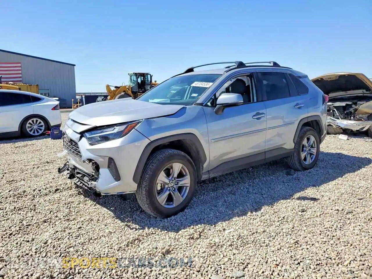 1 Photograph of a damaged car 2T3P1RFV4SW583433 TOYOTA RAV4 2025