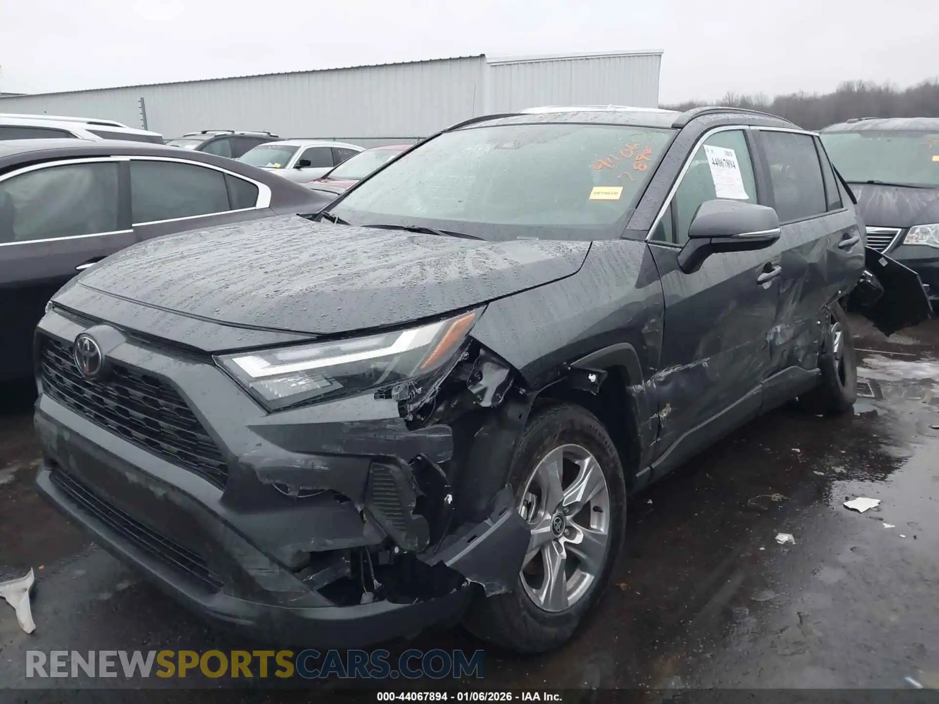 2 Photograph of a damaged car 2T3P1RFV4SW608346 TOYOTA RAV4 2025